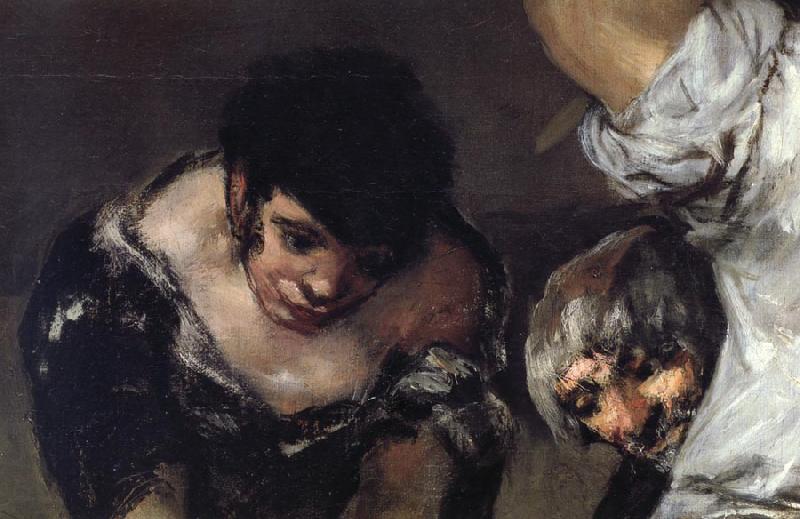 Francisco Goya Details of the forge oil painting image